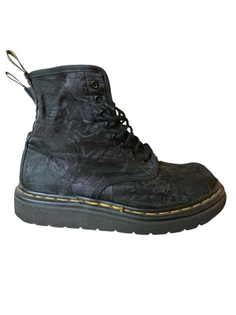 Dr Martens Vintage 90s Floral Fabric Boot 9 - Picture 7 of 13